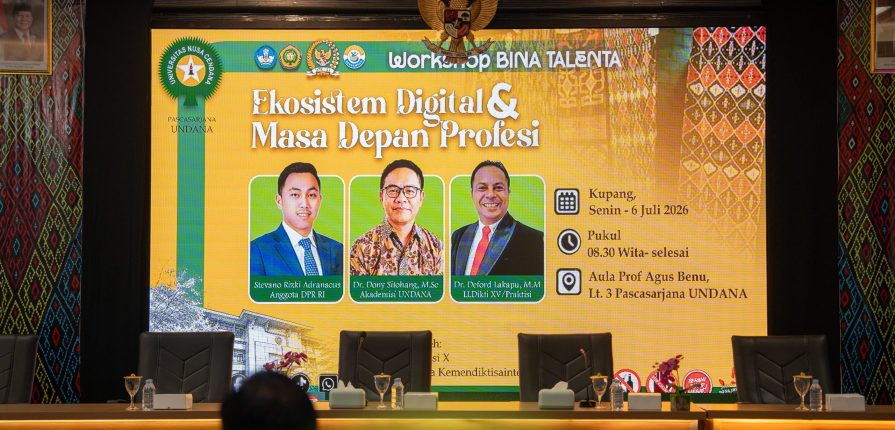 Berita4-Gandeng Kemdiktisaintek dan DPR RI, Pascasarjana Undana Bidik Pembukaan Magister Bisnis Digital Pertama di NTT